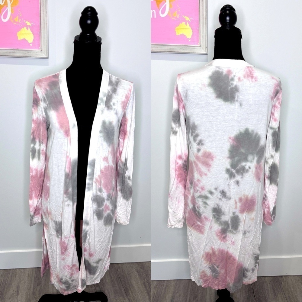 Maurices Tie Dye Lightweight Front Open Cardigan (XS)